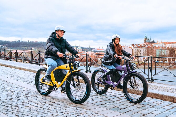 Grand City Tour on Fat Ebike CAFE-RACER in Prague - Highlights of the Tour