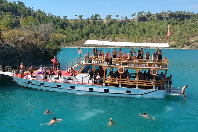 Green Canyon: Side Jeep Safari With Lunch & Waterfall & Boat Trip - Boat Trip at Green Lake