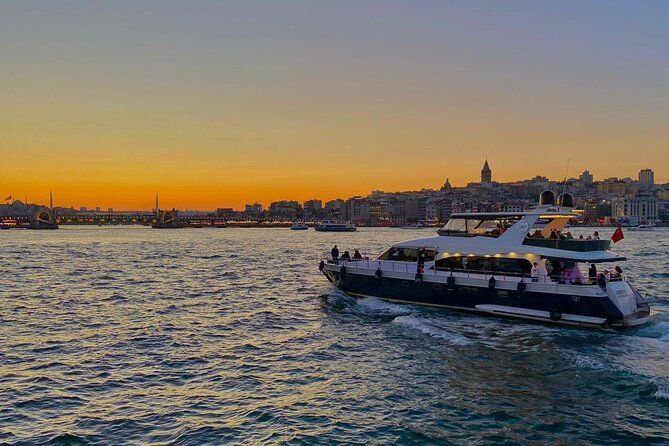 Guided Bosphorus Sunset Cruise on Luxurious Yacht - Small Group Cruise - Guided Commentary on Attractions