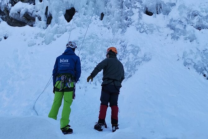 Guided Ice Climbing Activity in Pyhä - Physical Fitness Requirements