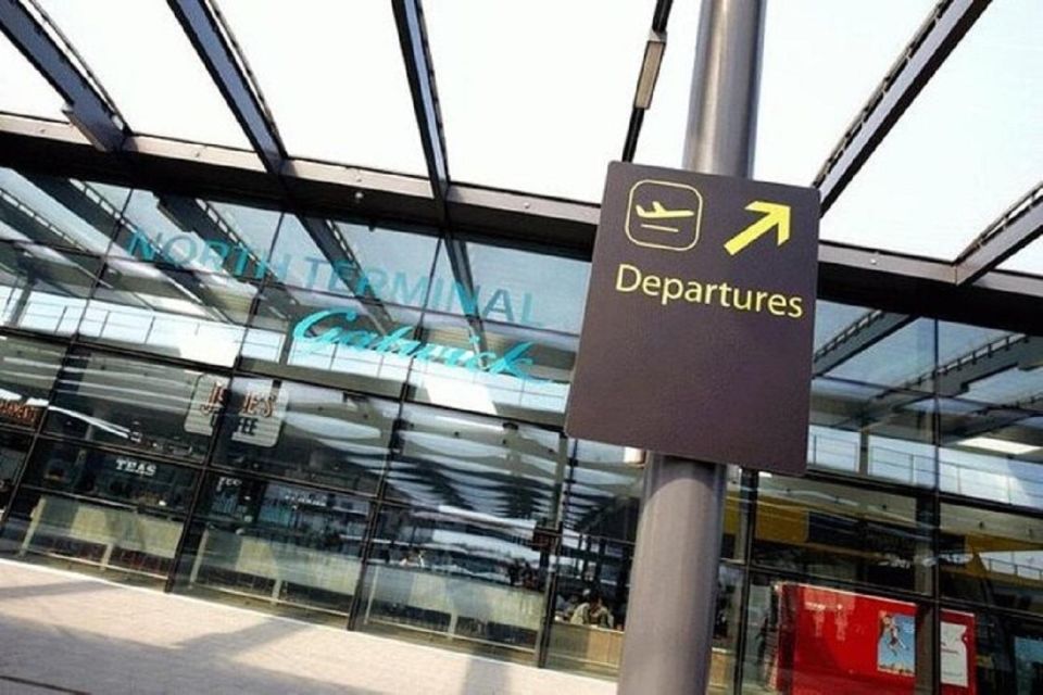 Heathrow Airport – Gatwick Airport or Vv 1-2 Pax - Flight Details and Traffic