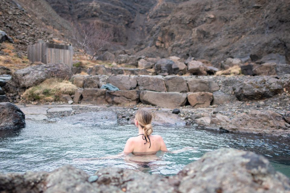 Husafell: Canyon Baths Soak With Short Highlands Hike - Pickup and Transportation