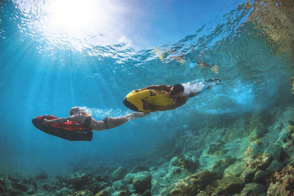 Ibiza: Beach and Cave Boat Tour With Luxury Water Toys - Relaxing Floating Platform