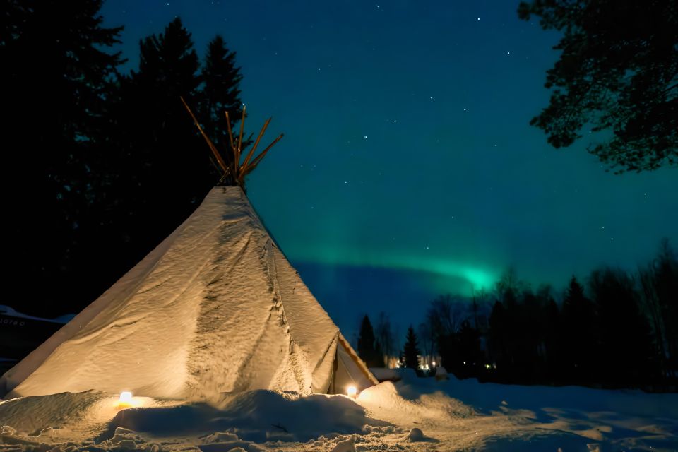 Ii: Snowmobile Sleigh Trip on Frozen Sea Under Starlit Sky - Meeting Point