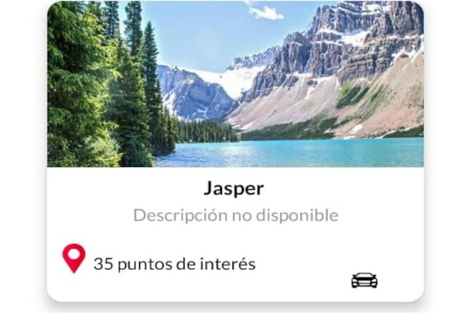 Jasper Self-Guided Routes APP With Audio Guide - Booking and Payment Process