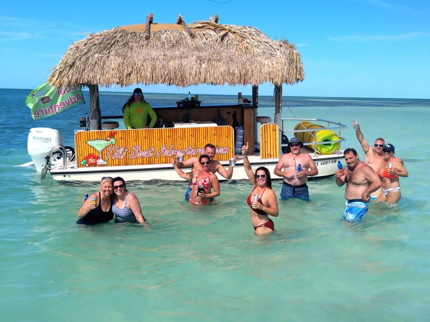 Key West: 4-Hour Private Sandbar Cruise on a Tiki Bar Boat - Highlights of the Cruise