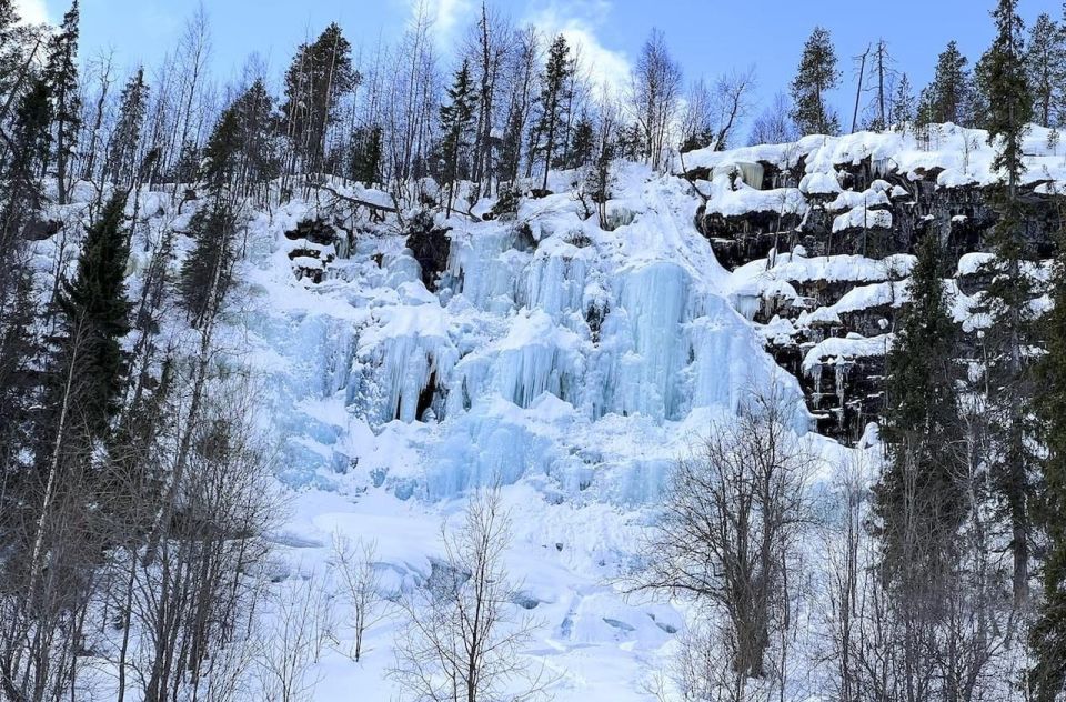 Korouoma National Park: Frozen Waterfalls Hike & Barbeque - Dazzling Beauty