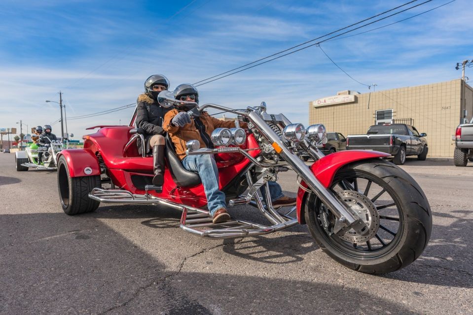 Las Vegas: Red Rock Canyon and Las Vegas Strip Trike Tour - Logistics and Requirements