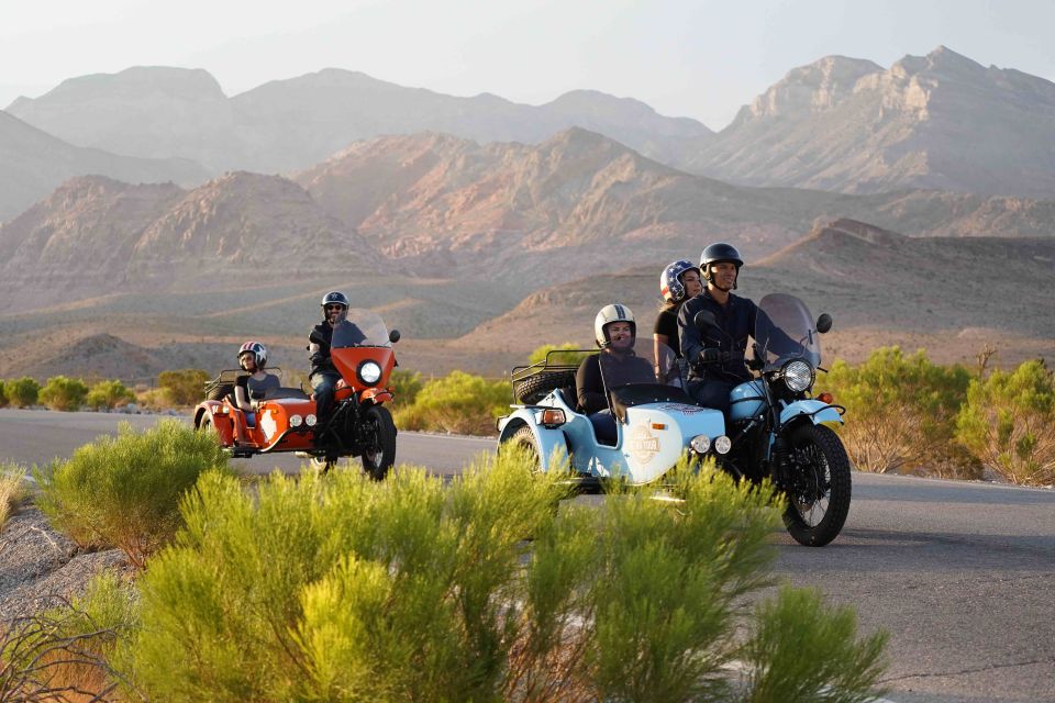 Las Vegas: Red Rock Canyon Private Sidecar Half-Day Tour - Breathtaking Overlook Vantage Points