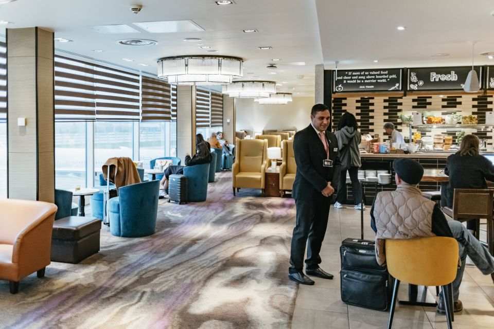 LHR London Heathrow Airport: Plaza Premium Lounge - Excluded Services