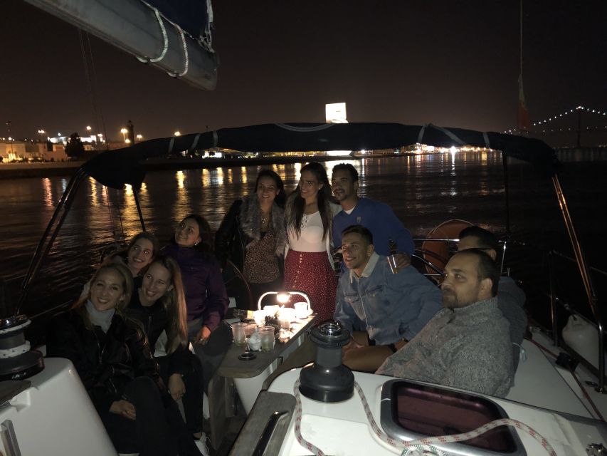 Lisbon: Luxury Sailboat Cruise at Night - Booking Information