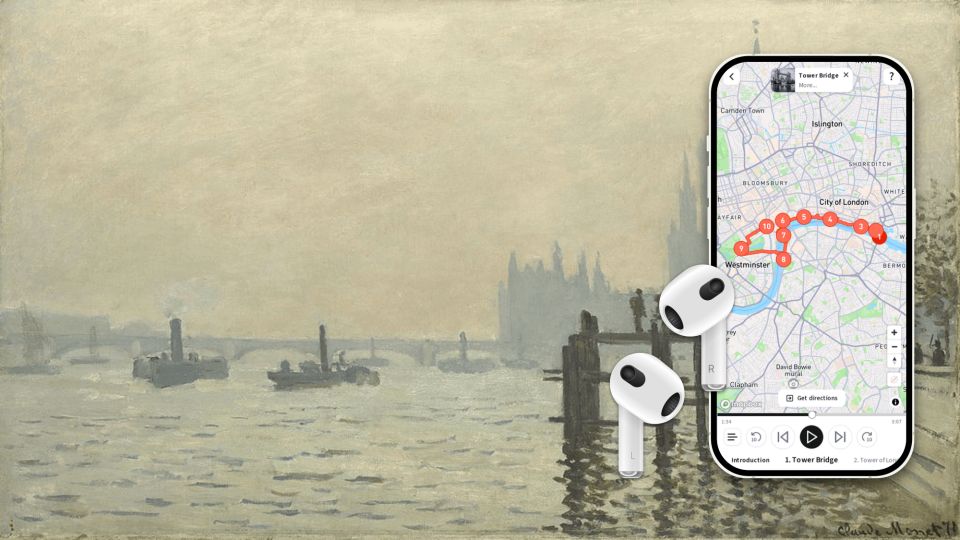 London: Exclusive Self-Guided Audio Tour With Claude Monet - Exploring Tower Bridge