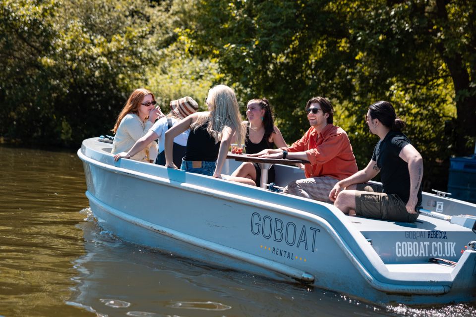 London: Goboat Rental in Kingston Upon Thames - Duration and Availability