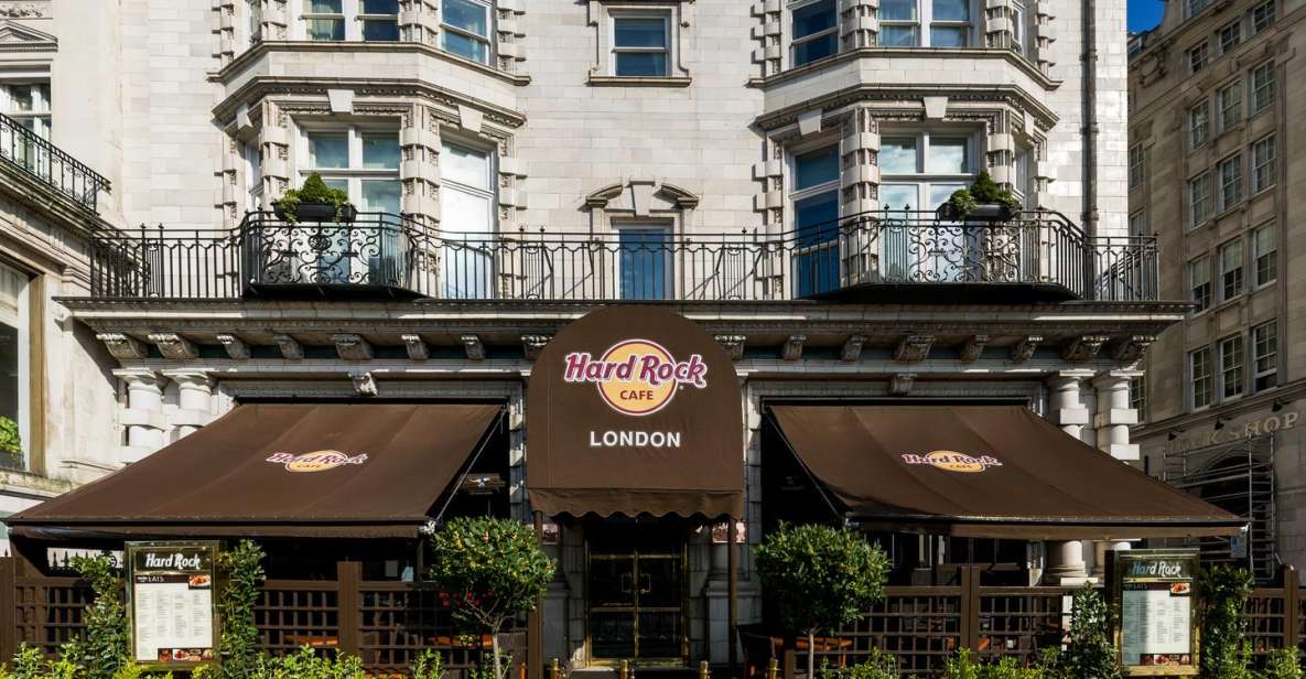 London: Hard Rock Cafe With Set Menu for Lunch or Dinner - Flexible Dining Experience