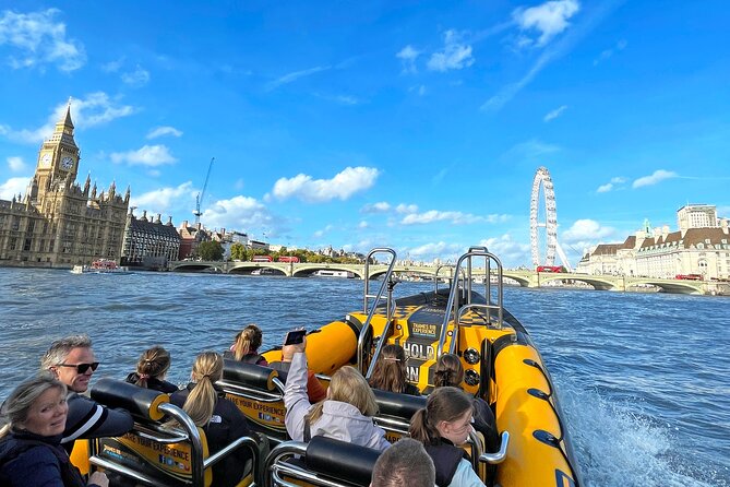 London Landmarks Sightseeing Tour & Speedboat Ride - 45 Minutes - Exhilarating Sightseeing Experience