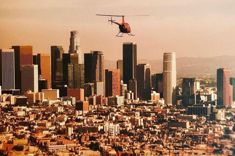 Los Angeles: Downtown Rooftop Landing Helicopter Tour - Booking and Cancellation