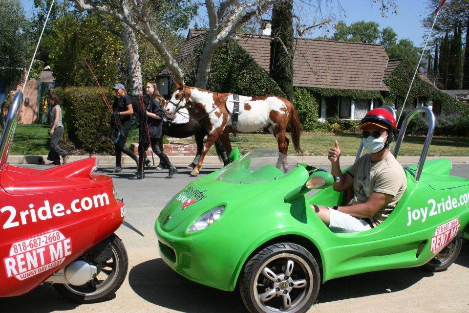 Los Angeles: Mini Car Self-Driving City Tour With a Guide - Included Amenities