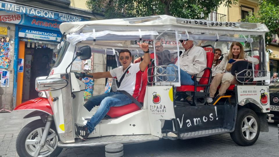 Madrid Tuk Tuk Tours - Booking and Cancellation