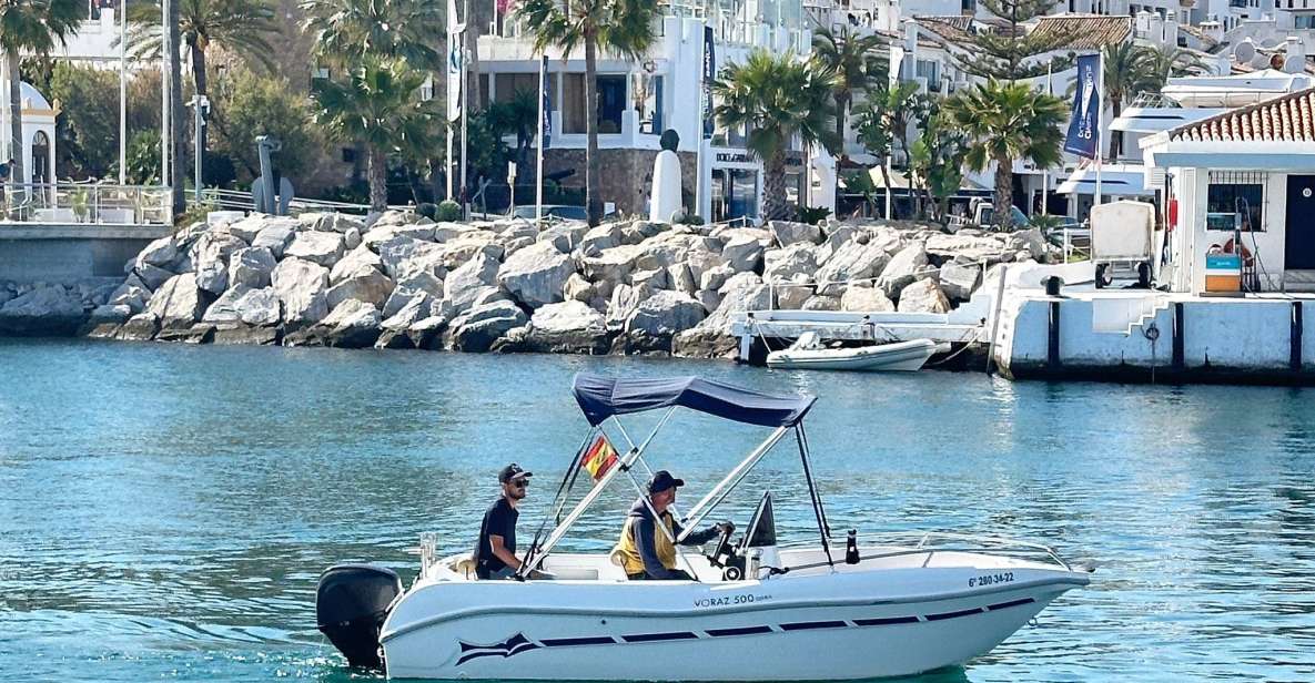 Marbella: Boat Rental Drive Yourself With Dolphin Sighting - Rental Duration and Meeting Point