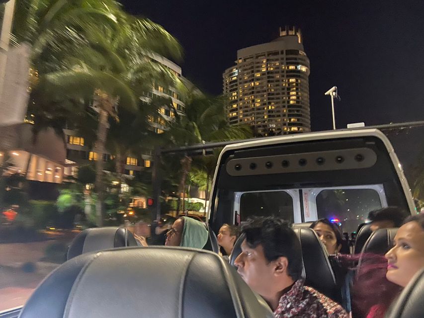 Miami: 2-Hour Guided Panoramic City Tour by Night - Luxury Convertible Bus