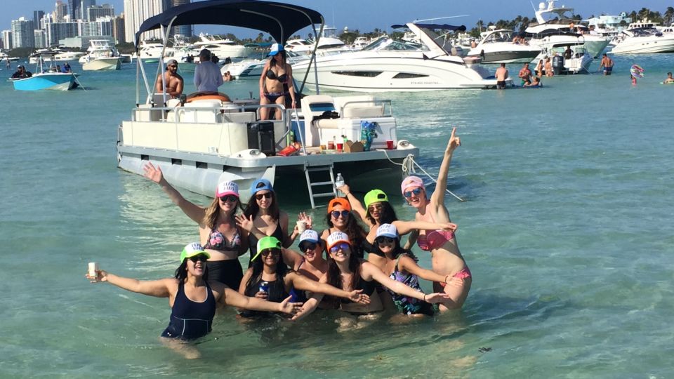 Miami: Private Boat Party at Haulover Sandbar - Photography and Memories