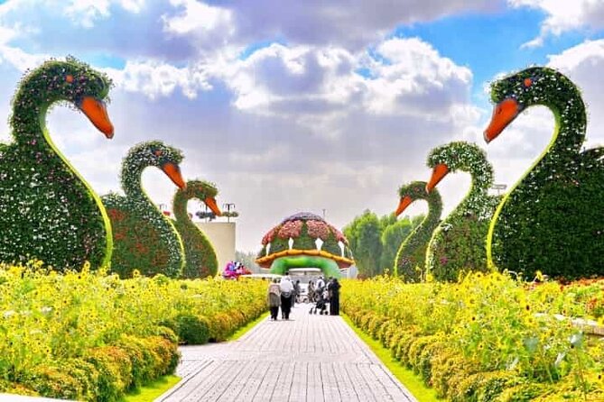 Miracle Garden And Global Village With Optional Transport - Transportation Options for the Tour