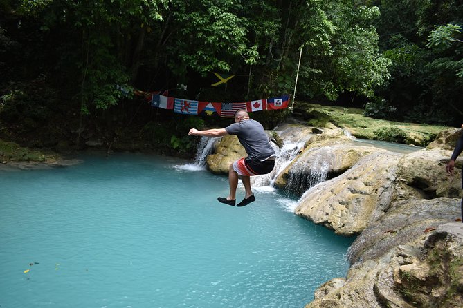 Montego Bay Shore Excursion: Blue Hole & Secret Falls Tour Plus Shopping - Transportation and Pickup/Drop-off