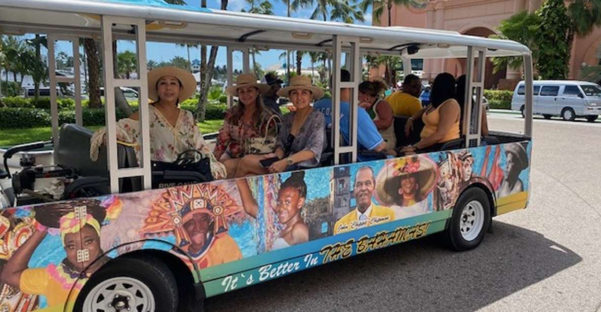 Nassau: Bahamas Culture Tour With Electric Trolley and Water - Bahamian Culture and Cuisine