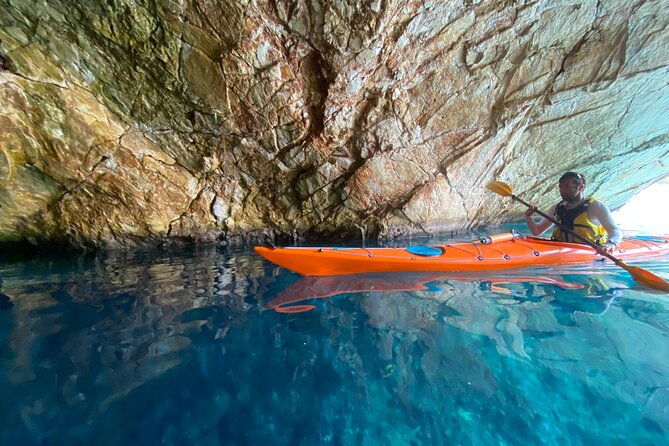 Naxos: Rhina Cave Sea Kayaking Tour - Tour Highlights