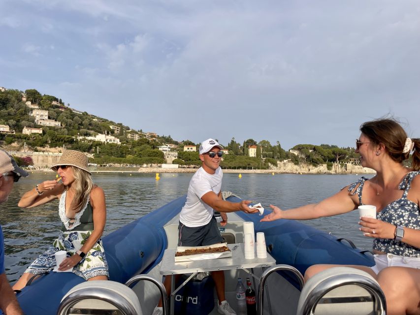 Nice: Sunset Boat Tour With Wine and Local Snacks - Onboard Guide and Music