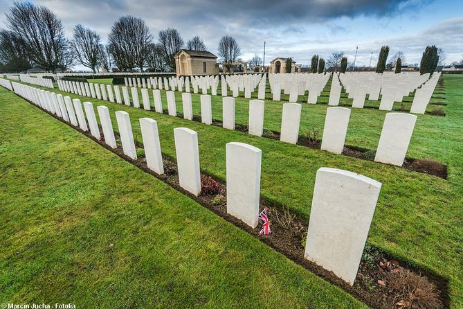 Normandy Battlefields Day Trip: Omaha, Sword & British Airborne Sector (A1B2) - Ranville War Cemetery