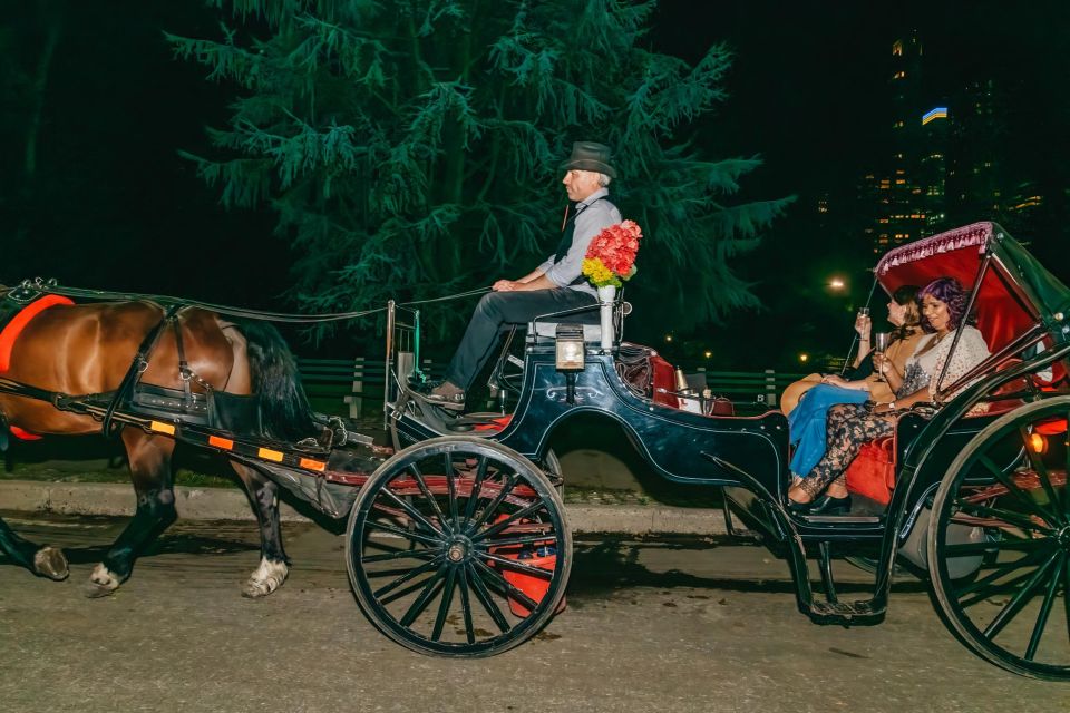 NYC MOONLIGHT HORSE CARRIAGE RIDE Through Central Park - Route and Itinerary