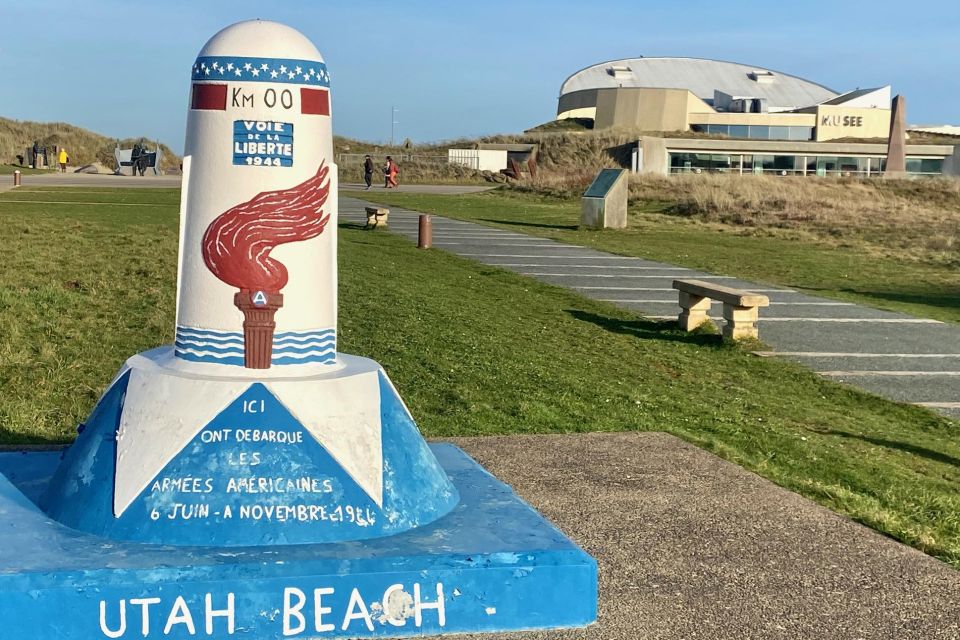 Omaha, Utah Landing Beaches Small-group by Mercedes - Utah Beach