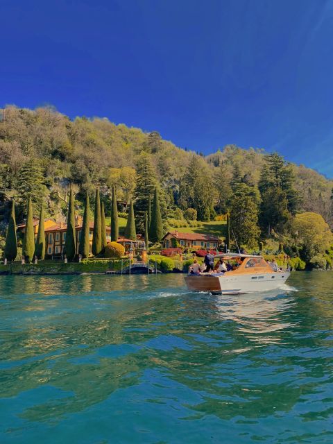 OnlyWood 4 Lake Como: Hidden Gems Wooden Boat Tour - Onboard Amenities