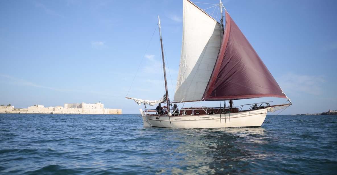 Ortygia: Sailing Tour to Plemmirio With Aperitif - Safety and Insurance