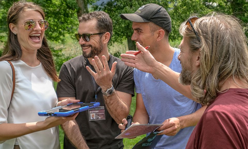 Outdoor Escape Game With Augmented Reality Trough Zurich - Meeting and Logistics