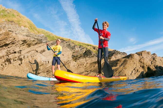 Paddleboarding Around Newquays Coastline - Group Size and Duration