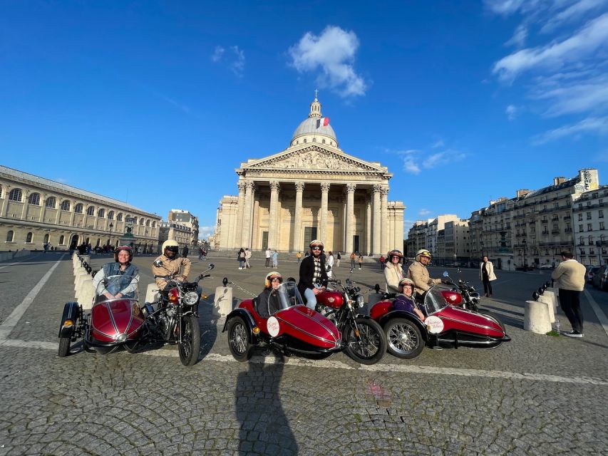 Paris Sidecar Tour : Secrets of the Left Bank - Tour Inclusions and Restrictions