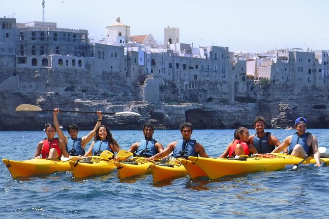 POLIGNANO Sea Kayak Tour + Swimming Stop in a Cave - Maximum Travelers per Tour