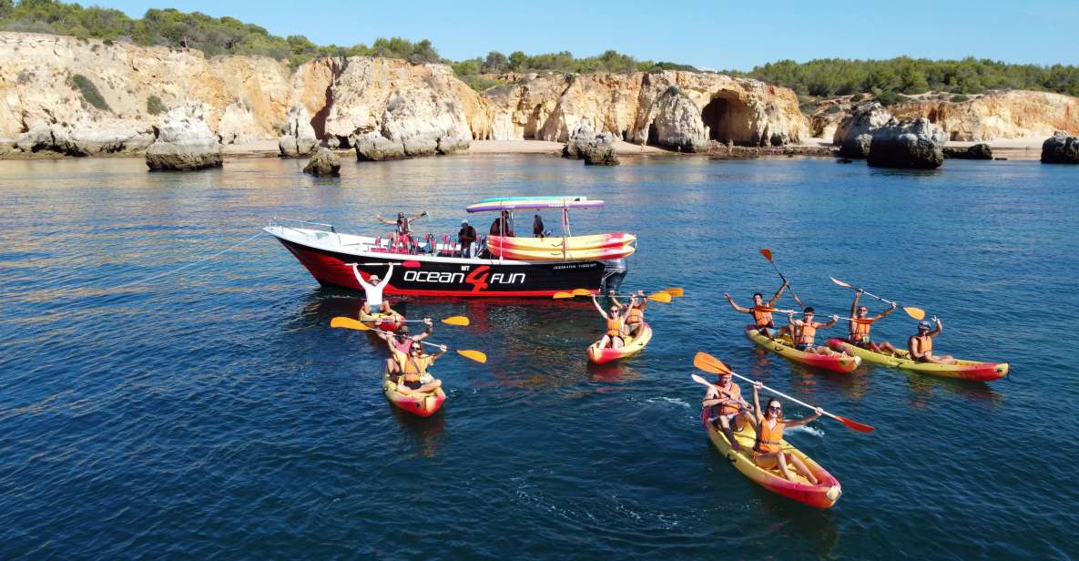 Portimão: Benagil Caves Speedboat and Kayak Guided Tour - Customer Reviews and Ratings