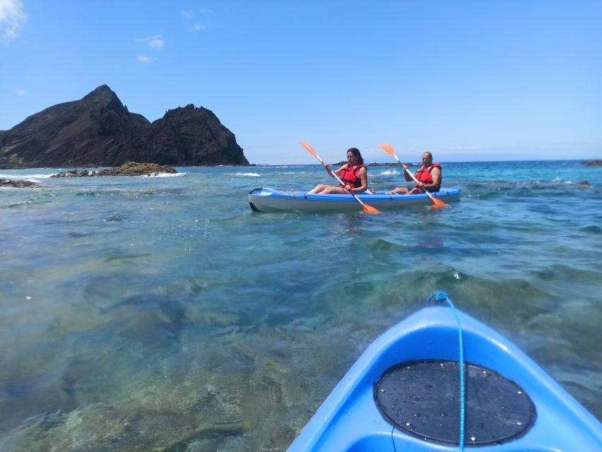 Porto Santo: Kayak Tour From Ponta Calheta - Guide Expertise