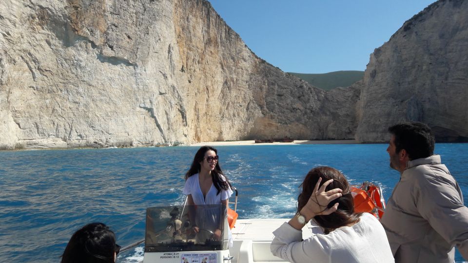 Porto Vromi: Navagio Beach & Blue Caves Private Boat Tour - Customer Reviews and Feedback