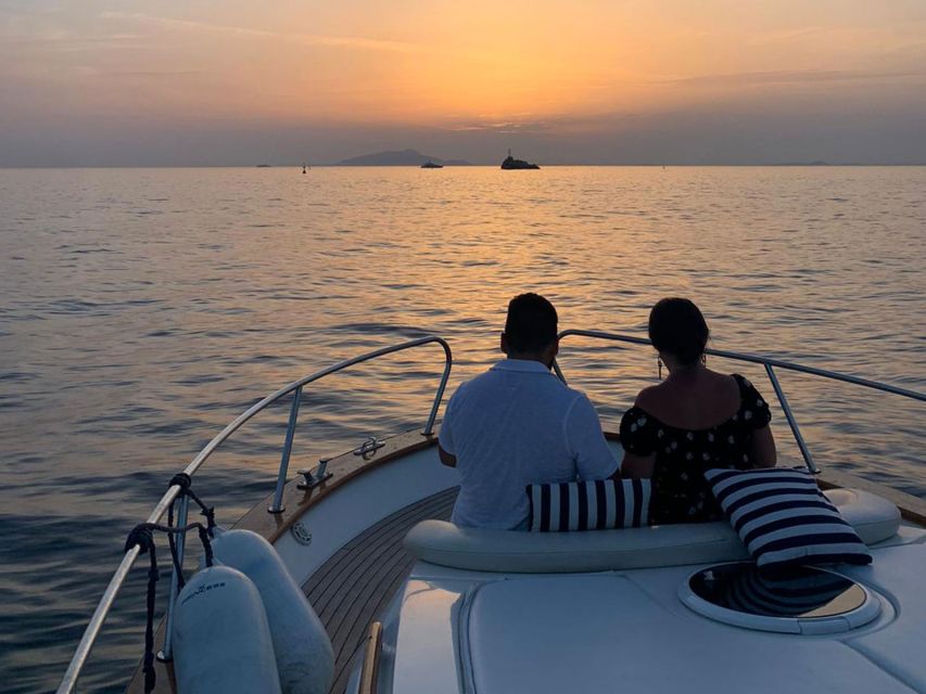 Positano: Sunset Cruise Day Trip With Drinks and Snacks - Tour Route: Sorrento and Capri Island