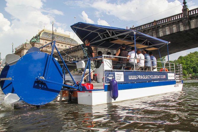 Prague Cycle Boat - The Swimming Beer Bike - Private Tour for Groups and Celebrations