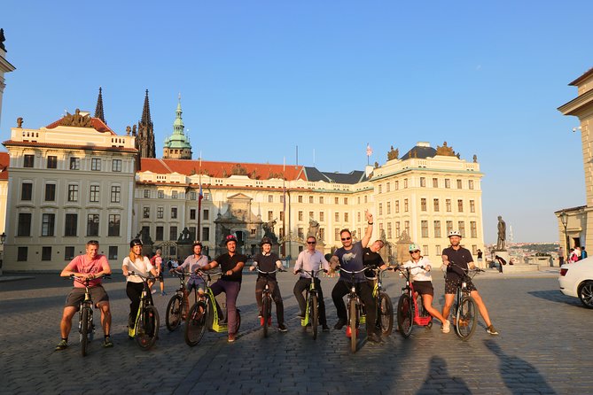 Prague: Electric Scooter & E-Bike Live Guided Tour - Safety Precautions