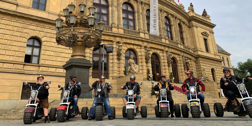 Prague: Electric Trike Viewpoints Tour With a Guide - Meeting Point and Directions