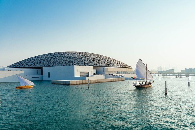 Private Abu Dhabi Sheikh Zayed Mosque With Louver Museum & Emirates Place Tea - Explore Louvre Abu Dhabi