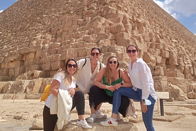 Private All Inclusive: Giza Pyramids, Sphinx, Memphis& Saqqara, Lunch& Camel - Pickup and Drop-off