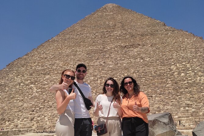 Private Day Tour Giza Pyramids, Sphinx, Saqqara and Dahshur Pyramids - Meeting and Pickup