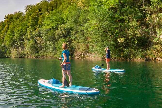 Private Half Day Stand-up Paddle Boarding on the Soča River - Snacks and Refreshments Included